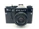 KMZ Zenit 12 XP 35mm M42 SLR Kit Set 50mm f/3.5 Analog Camera Body Black Good