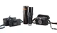 Lot of 3 35mm Film Cameras Canon AF35m Vivitar Tec35 & Aetna Tele Rodunar Lens