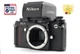 [Near MINT] Nikon F3 AF F3AF Black Body SLR Film Camera AE Finder DX-1 JAPAN