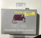 Heyday Reloadable 35mm Camera with Built-In Flash Dark Cherry Color-Sealed Box