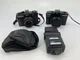 Vintage Cortland CX-7 35mm Film Camera C-18 Flash Meikai AR-4353K Lot - Untested