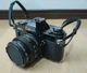 Canon AV 1 Black SLR Film Camera NFD 50mm f 2 Lens From Japan