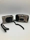 Vivitar PN2011 & Polaroid 2100 BF 35mm Point & Shoot Film Cameras Lot of 2