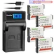 Kastar Battery LCD USB Charger for NP-130 & Casio Exilim EX-ZR750 EX-ZR1000RD
