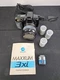 Minolta Maxxum 3xi 35mm SLR Film Camera w/ 35-80 mm, 75-300 Zoom, Case, Manuals