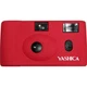 Yashica MF-1 Snapshot Art Camera Red 400/24 Compact Analog Camera