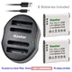 Kastar Battery Dual Charger for Olympus Li-50B Li50B Li-50C SZ30 u1030 SP-800UZ