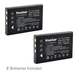 2x Kastar Battery for Kodak KLIC-5000 EasyShare DX6490 DX7440 DX7590 DX7590 Zoom