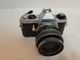 Vintage Pentax MV1 SLR Film Camera Silver w/ Hanimar 35mm f2.8 Lens