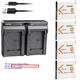 Kastar Battery Dual Charger for Sony NP-BN1 BC-CSN & Sony Cyber-shot DSC-W650