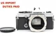 All Works! [Near Mint] Olympus OM-1 SLR 35mm Film Camera Silver Body From JAPAN