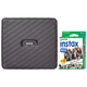 FUJIFILM INSTAX Link Wide Fuji Smartphone Printer Mocha Gray + 20 Film Sheets