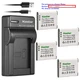 Kastar Battery Slim Charger for Olympus Li-50B LI-50C & Stylus 9000 Stylus 9010