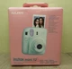 Fujifilm Instax Mini 12 Instant Camera Mint Green Fuji Open Box New AF W/ Flash