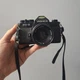 Yashica FX-3 SLR 35mm Film Camera with ML 50mm f1.9 Lens UNTESTED