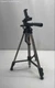 Vivitar Model VPT-1200 Silver Black Adjustable Leg Photography Camera Tripod
