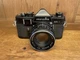 *Rare Black : Near Mint* Minolta SR-1 Film Camera Auto Rokkor 55mm F/2 From JPN