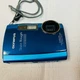 Olympus Stylus Tough 3000 Blue Digital Camera &ndash; Waterproof Shockproof &ndash; Untested