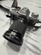Canon AV-1 SLR 35mm Film Camera Black w/ Vivitar Lens 50mm From Japan READ