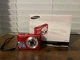Samsung Red  Digital Camera - BL103 As-Is For Parts Or Repair Broken Screen