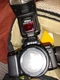 Nikon N8008S 35mm SLR Film Camera Black with Speedlight SB-25 Flash