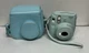 Fujifilm Instax Mini 9 Instant Film Camera Ice Blue with Wrist Strap + Case