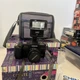 CHINON SLR 35mm CP-7M camera W/50 mm lens, S-250 Flash+Bag-Tested & Works Great