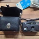 Minolta Riva AF 35c vintage Camera with Manual and Vintage Pacific Express Bag