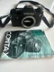 Contax 137 MD Quartz SLR Film Camera Body Working w/MANUAL READ leather curtain