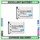 2x Battery Li-40b Fnp-45 For Olympus FE-320 FE-330 FE-340 FE-350 FE-360 FE-3000