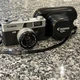 Vintage Canon Canonet QL25 35mm Rangefinder Film Camera with 45mm, Case