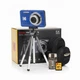 Kodak PIXPRO Friendly Zoom FZ55 Digital Camera Bundle (Blue)