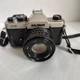 Kalimar K-90 35mm Film SLR Camera NO BATTERY COVER + 50mm f/1.7 Lens & Strap