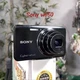 Sony Cyber-Shot DSC-W650 Black Digital Camera 5x Zoom 16.1MP W/ Charger Tested