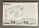 Kyocera Yashica T4 Super / T4 Super D - Camera User Guide / Instruction Manual