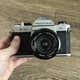 Pentax K1000 Se 35mm SLR Film Camera 28mm 2.8 Vivitar Lens Working Meter N Mint