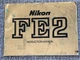 Nikon FE2 - 35mm Camera - Original User Booklet - Instruction Manual