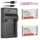 Kastar Battery Slim Charger for Casio NP-20 BC-11L & Casio Exilim EX-Z8 EX-Z60