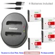 Kastar Battery Dual USB Charger for Sony NP-BG1 NP-FG1 Sony Cyber-shot DSC-W150