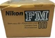 Nikon FM10 35mm-70mm f/3.5-4.8 SLR Film Camera with Camera Case and Box