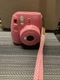 Fujifilm Instax Mini 9 Instant Film Camera - Flamingo Pink With Strap