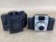Kodak Pony II & Agfa PD 16 Clipper Vintage Film Cameras - SET OF 2