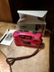 VINTAGE Rokinon Red SK-102 Focus Free 35 MM Camera used in box