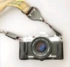 Vtg Canon Camera AV-1 35mm SLR Film  w FD 50mm Lens, Flash & Tamron Lens Bundle