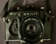 Vintage Zenit 12XP 35mm Camera with Leather Case Made In USSR 1980