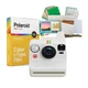 Polaroid Now Generation 3 Analog Instant Camera Film Kit Bundle (Pebble White)