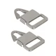 Pair of Strap Clips Lugs Adapter Buckle For Mamiya RZ67 RB67 C220 C330 Camera