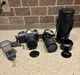 Pentax K1000 Manual Focus SLR Film Camera with 50mm And Telephoto Zoom Lens