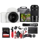Sony ZV-E10 II Mirrorless Camera 16-50mm + 55-210mm Starter Bundle - White
