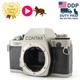 [Near MINT] Contax S2 60 Years Model 35mm SLR Film Camera Silver Body From JAPAN
